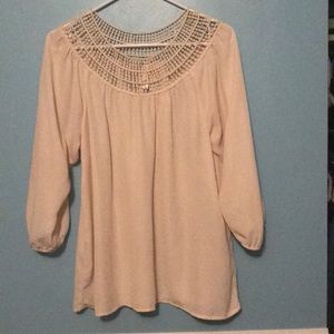 Cream shirt